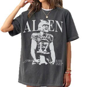 Josh Allen Vintage Shirt – Retro Rap Graphic Tee for Football Fans